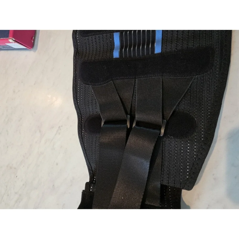 Fit Geno 2 In 1 Back Brace And Posture Corrector Size Medium Black.    0118